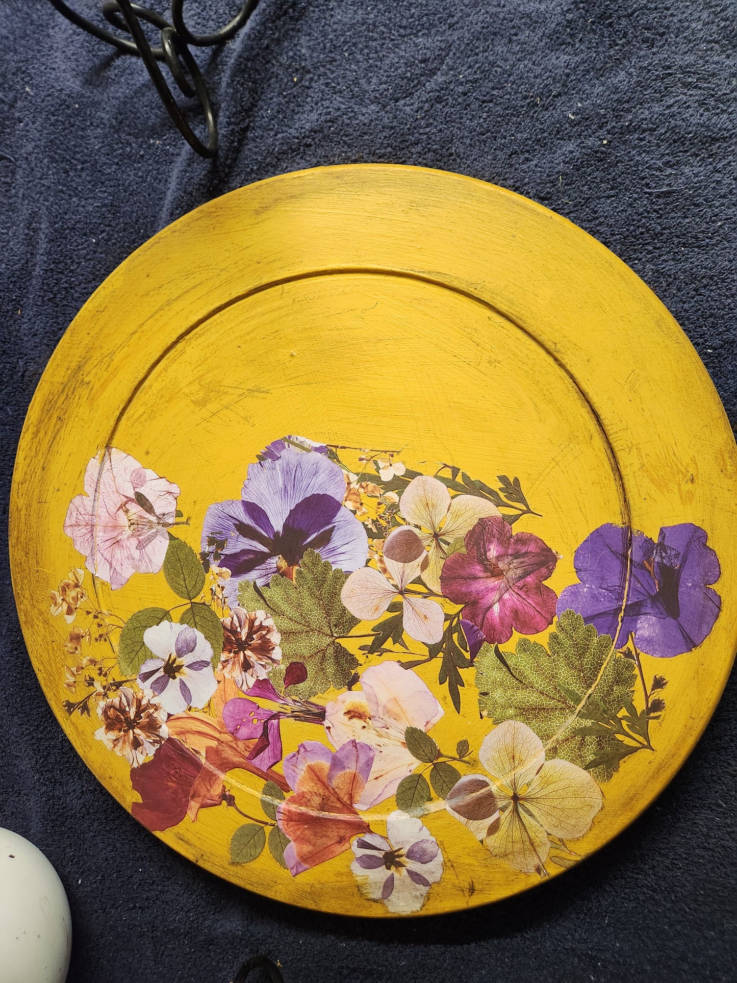 Lazy Susan with Flowers