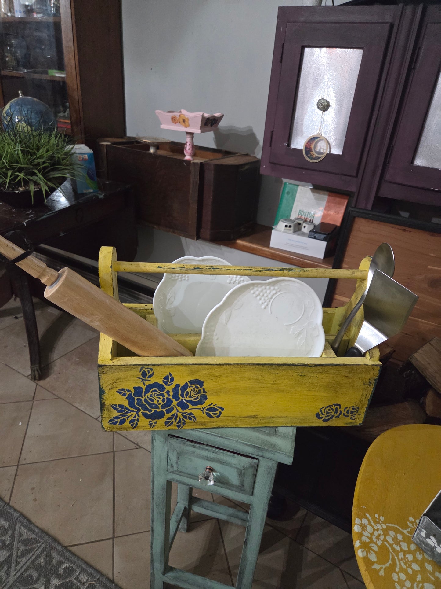 Upcycled Wooden Caddy