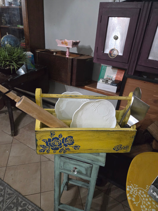 Upcycled Wooden Caddy
