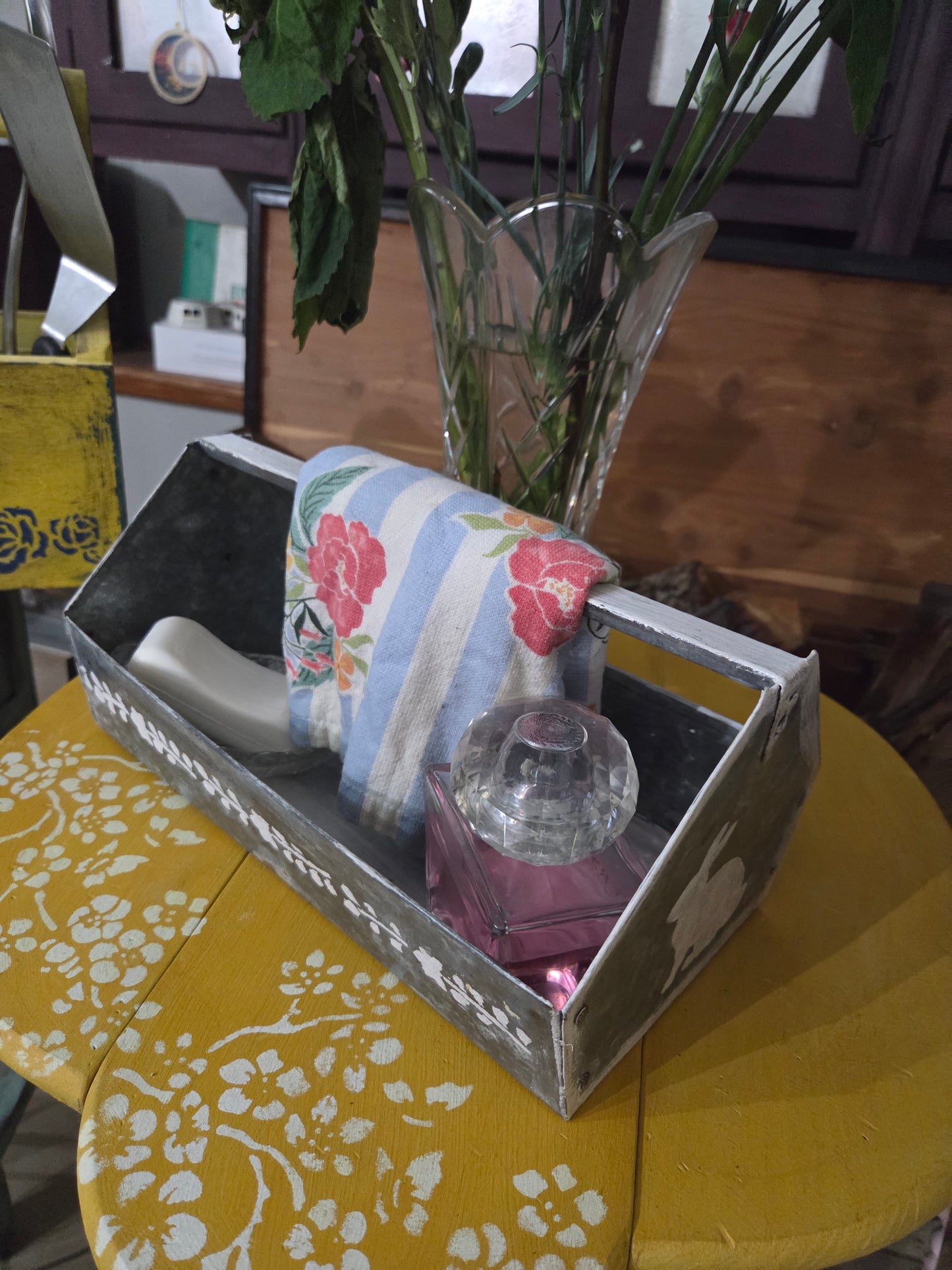 Upcycled Vintage Tool Box Tin