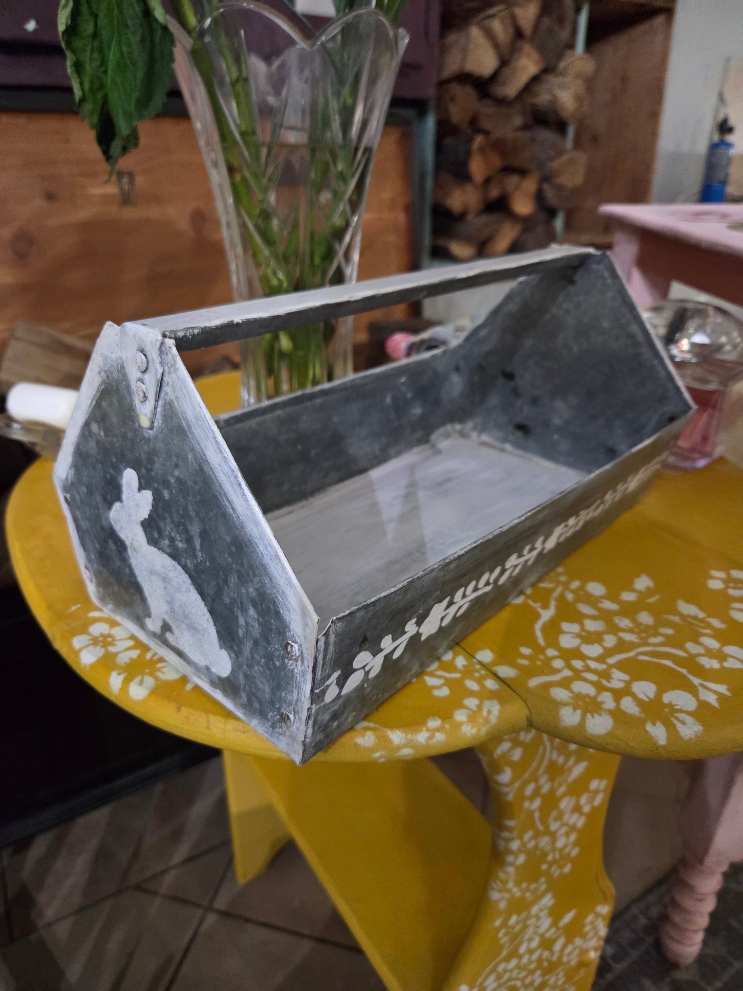 Upcycled Vintage Tool Box Tin
