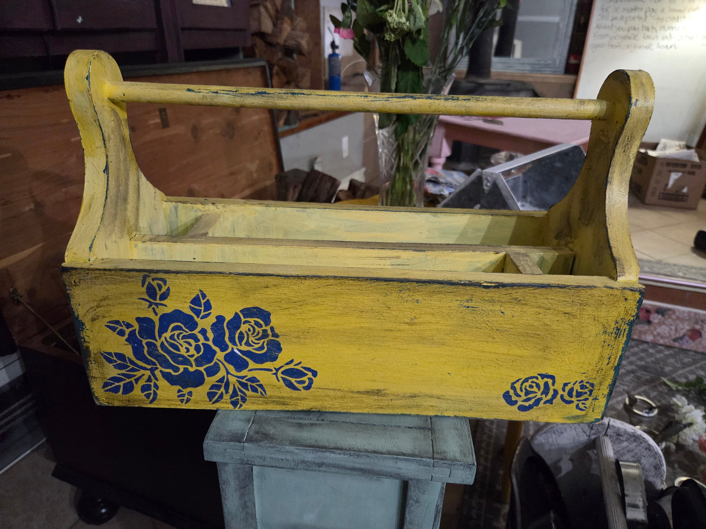 Upcycled Wooden Caddy