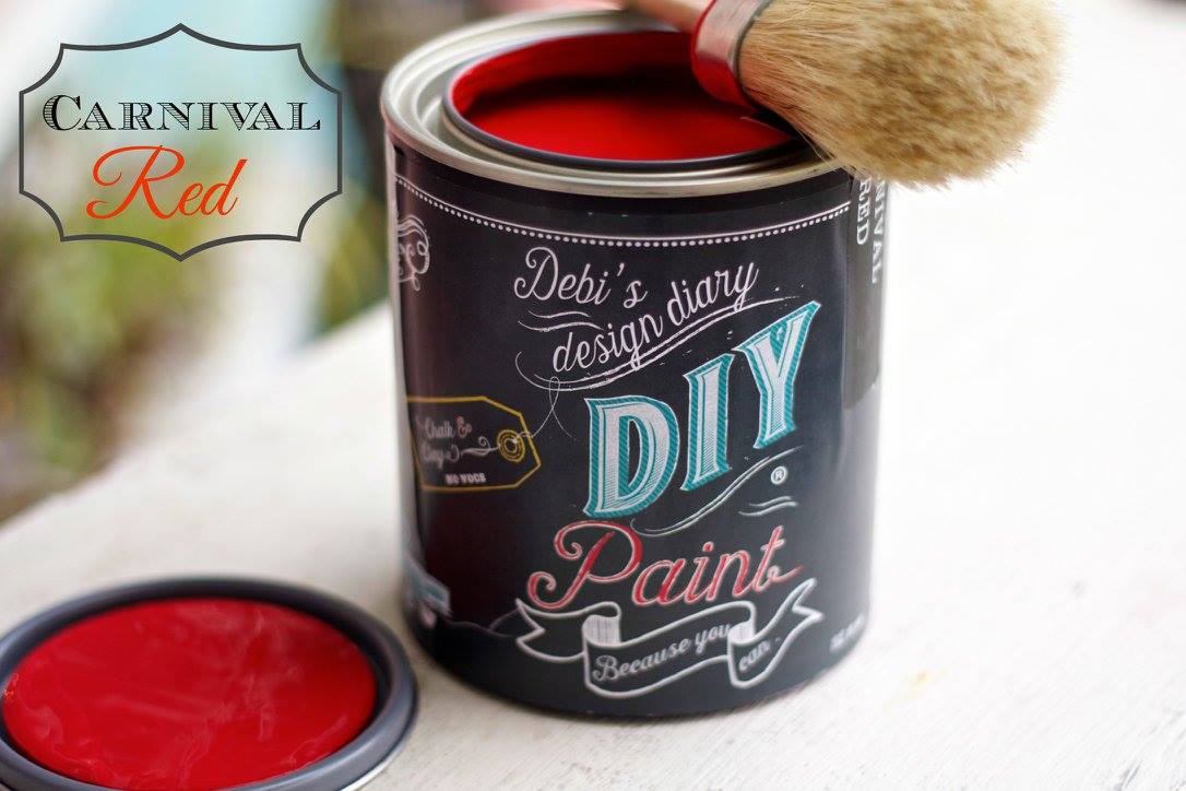 DIY Paint - Carnival Red